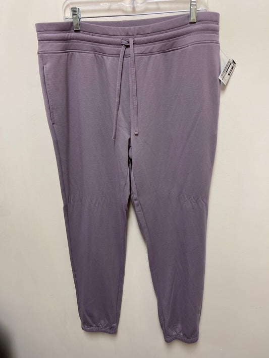 Athletic Pants By 32 Degrees In Purple, Size: L