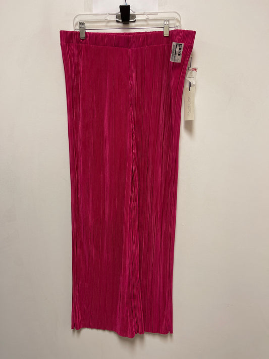 Pants Wide Leg By Rachel Zoe In Pink, Size: Xl