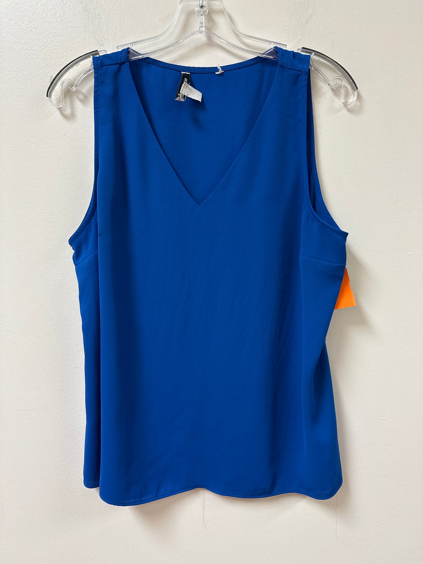 Top Sleeveless By Nine West In Blue, Size: L