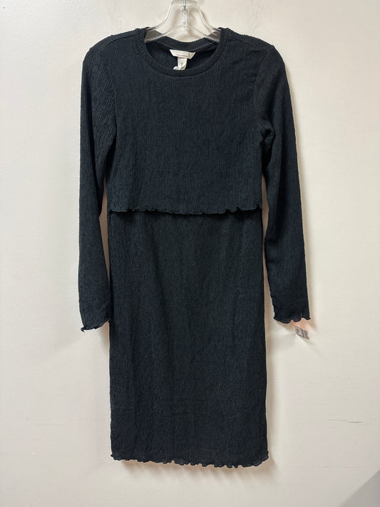 Dress Casual Maxi By H&m In Black, Size: S