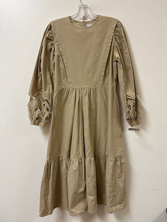 Dress Casual Maxi By Clothes Mentor In Tan, Size: Xl