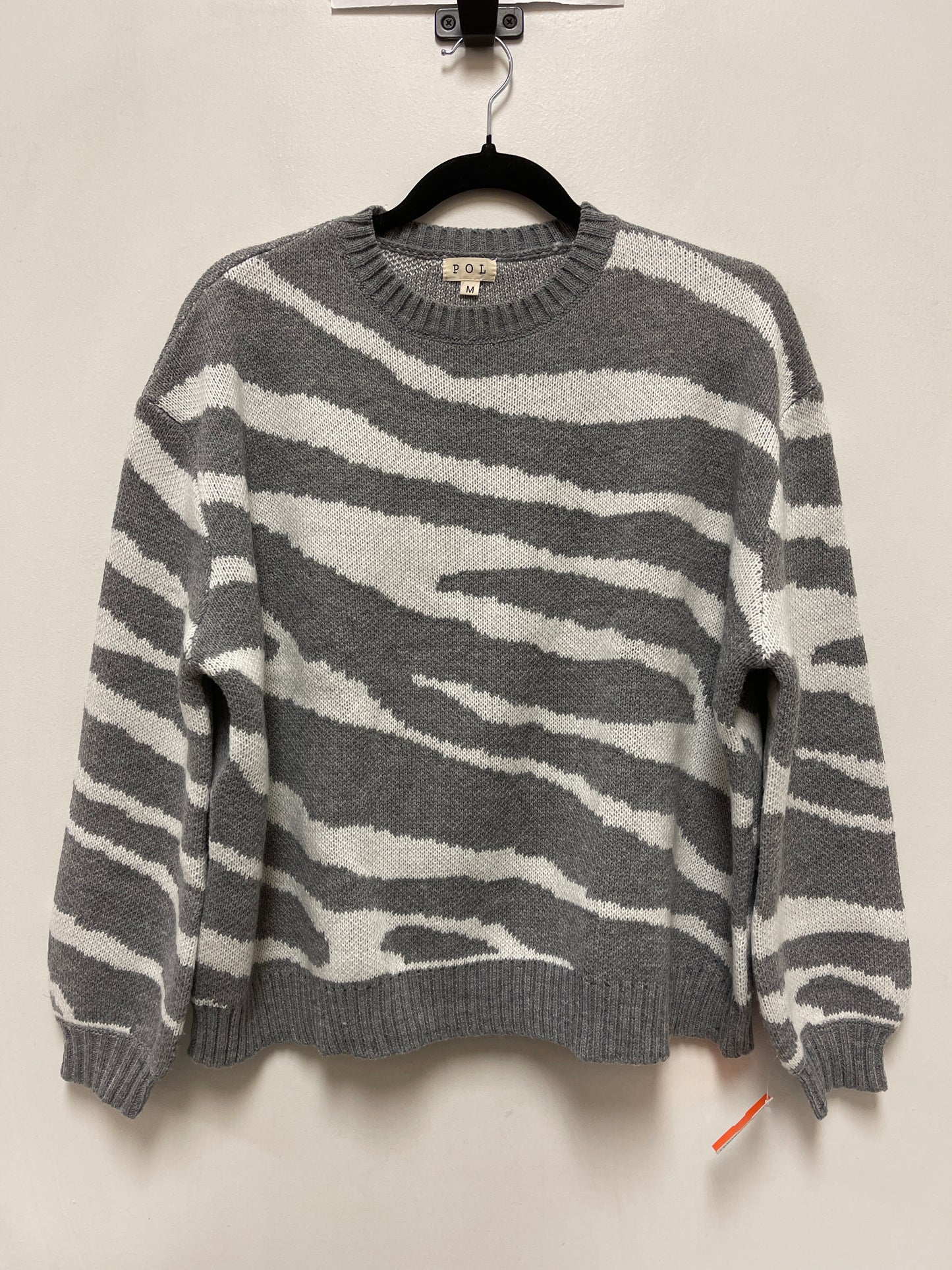 Sweater By Pol In Grey, Size: M