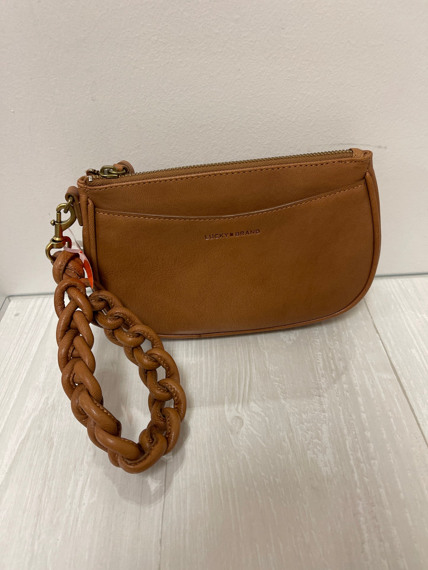 Wristlet Leather By Lucky Brand, Size: Small