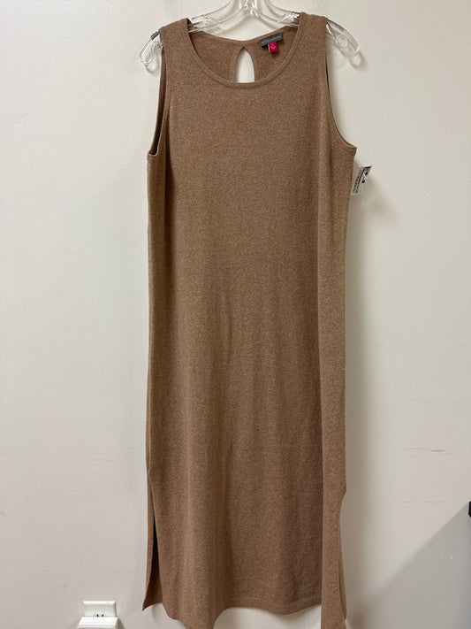 Dress Casual Maxi By Vince Camuto In Tan, Size: L