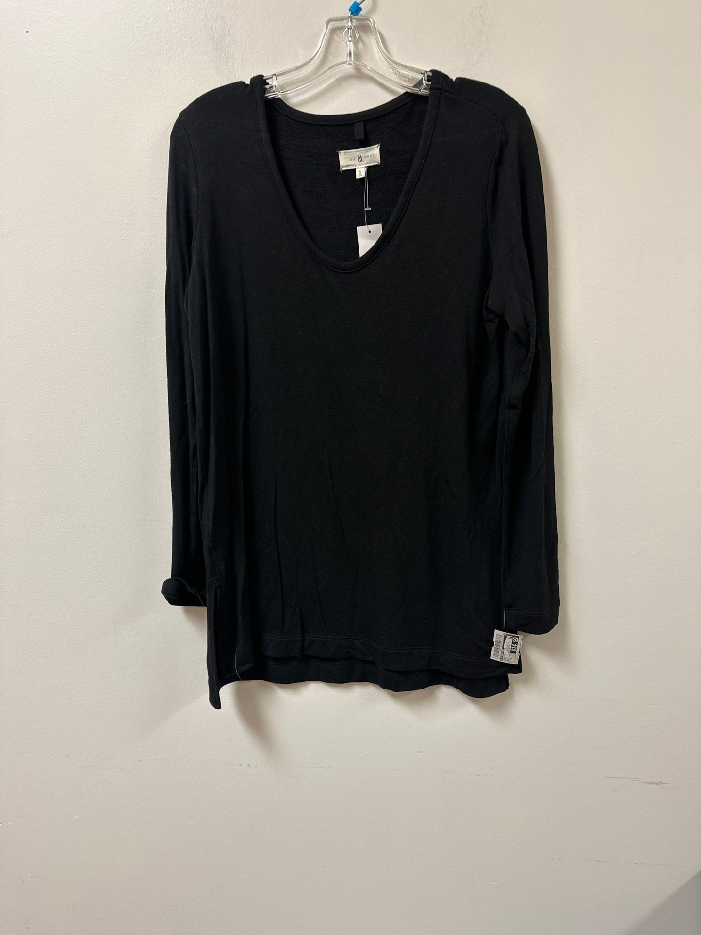 Tunic Long Sleeve By Lou And Grey In Black, Size: S