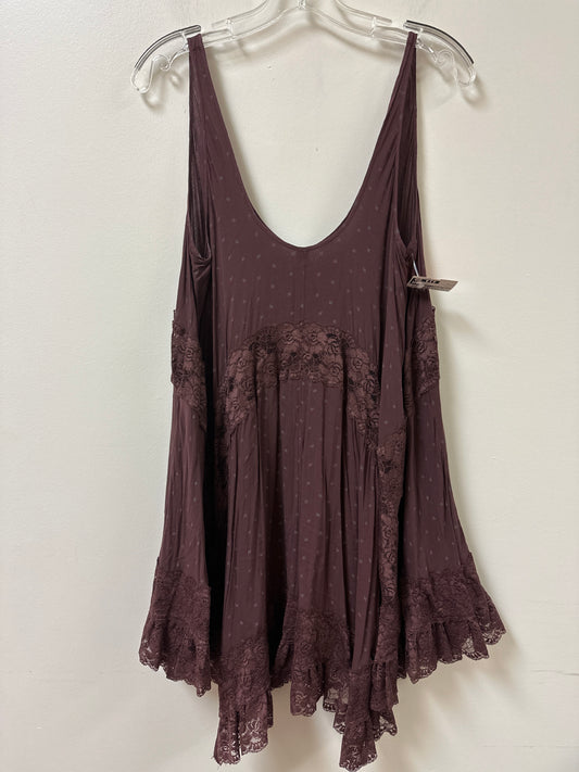 Tunic Sleeveless By Free People In Purple, Size: M