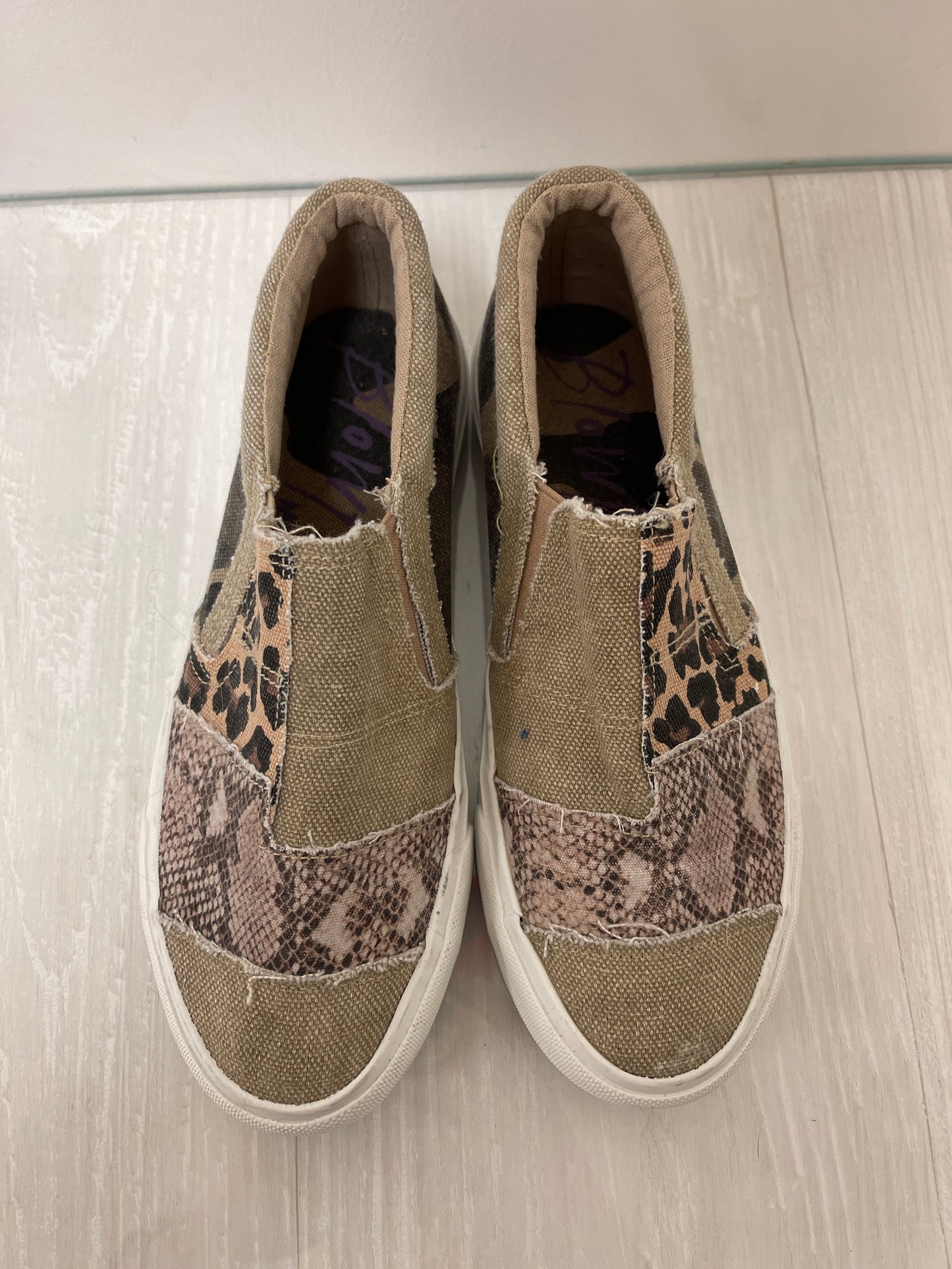 Shoes Sneakers By Blowfish In Animal Print, Size: 6