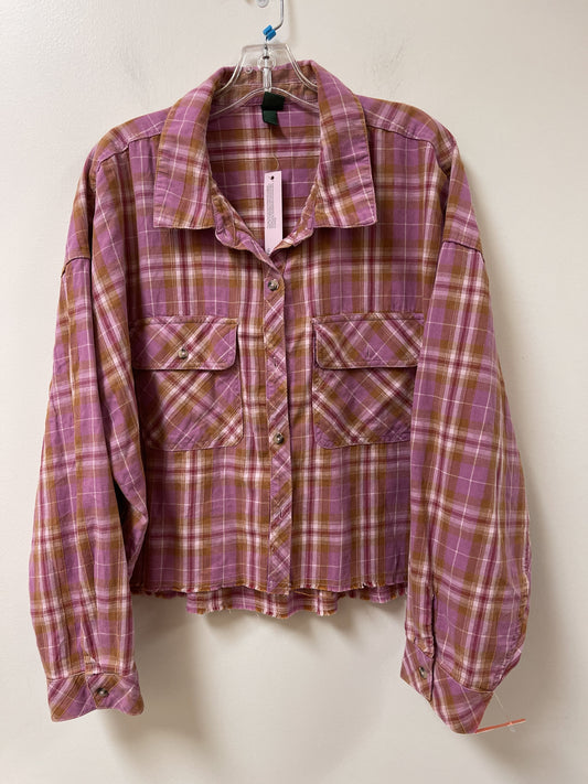 Blouse Long Sleeve By Wild Fable  Size: 1x