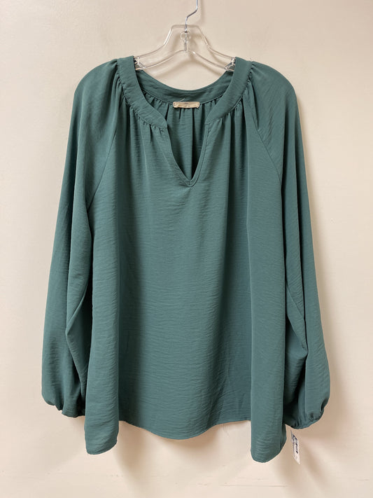 Top Long Sleeve By Entro  Size: 2x