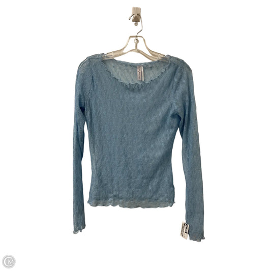 Top Long Sleeve By Clothes Mentor In Blue, Size: L
