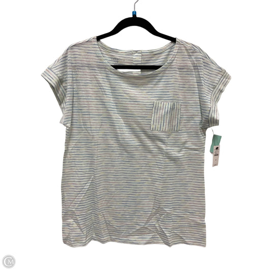 Top Short Sleeve By Talbots In Green, Size: M