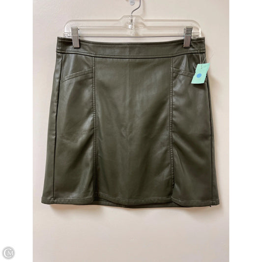 Skirt Mini & Short By Loft In Green, Size: 6