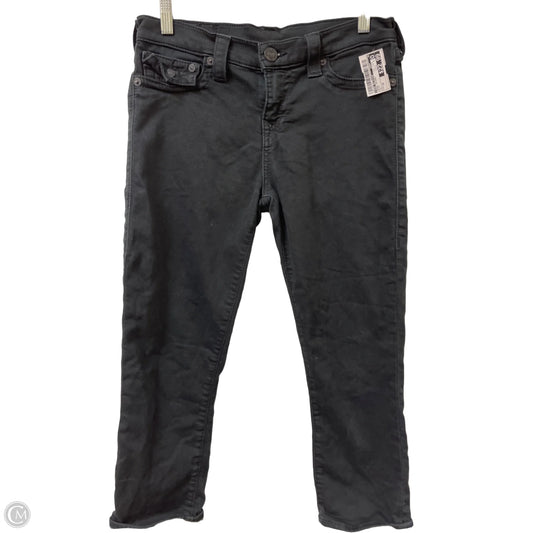 Jeans Skinny By True Religion In Black, Size: 10