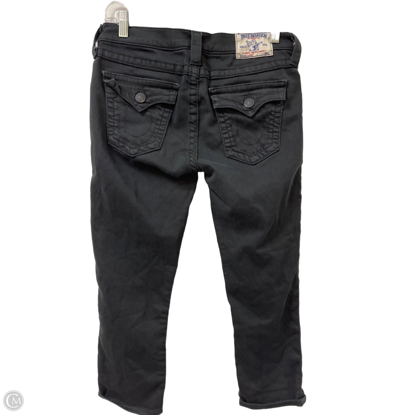 Jeans Skinny By True Religion In Black, Size: 10