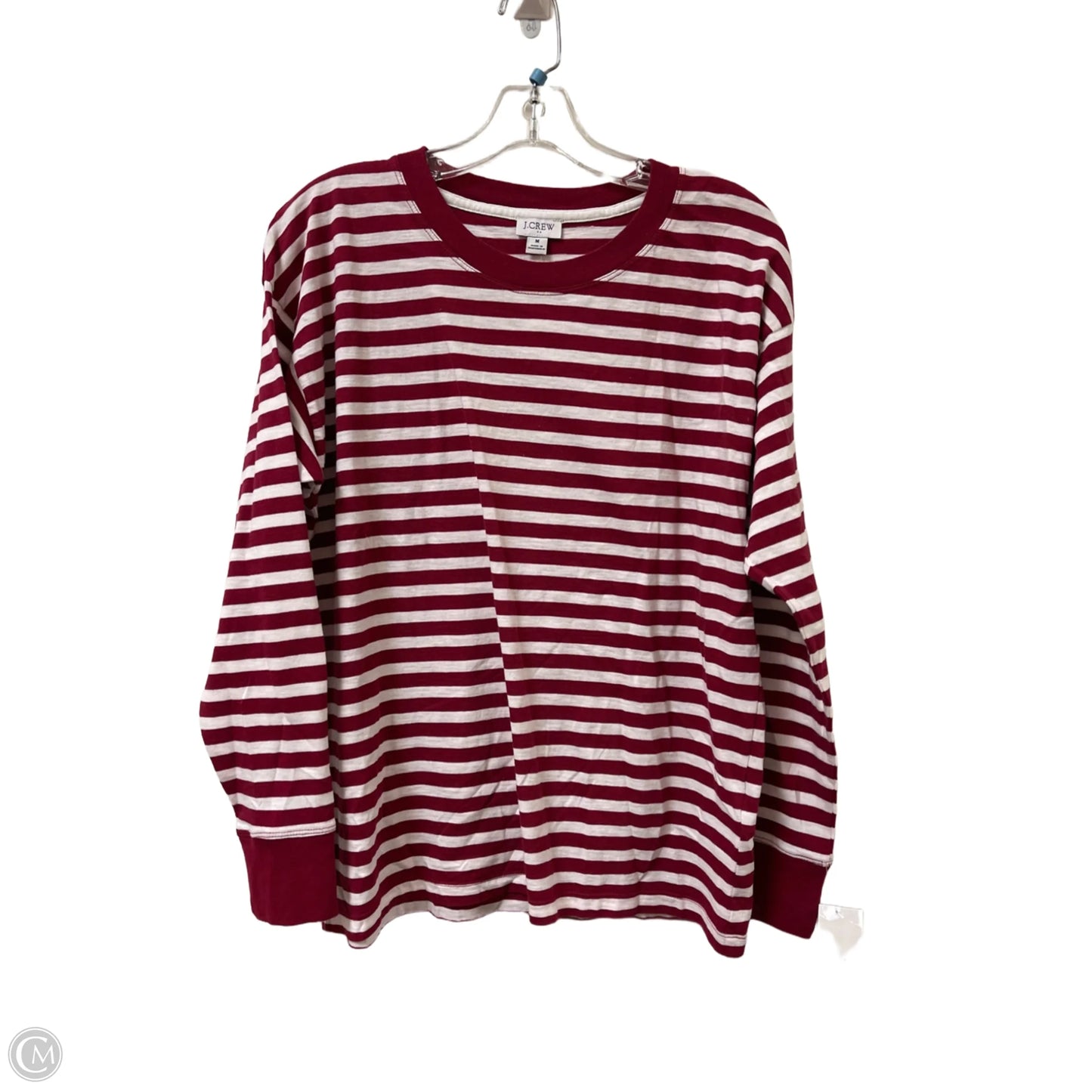 Top Long Sleeve By J. Crew In Purple, Size: M