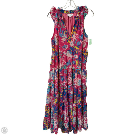 Dress Casual Maxi By Mudpie In Pink, Size: S
