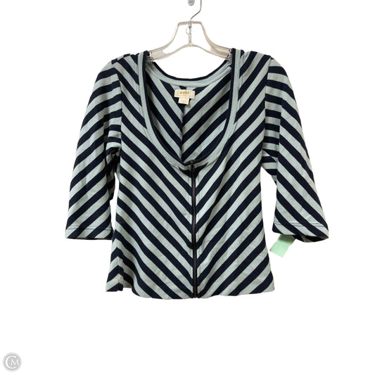 Top Long Sleeve By Maeve In Blue, Size: S