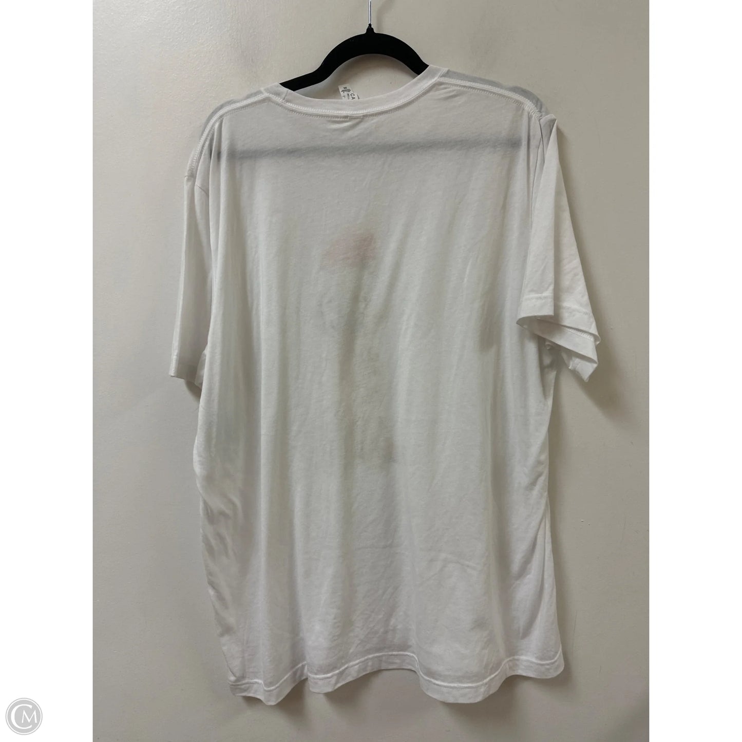 Top Short Sleeve By Canvasback In White, Size: 2x