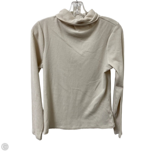 Top Long Sleeve By Old Navy In Cream, Size: L