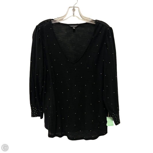 Top Long Sleeve By Lucky Brand In Blue, Size: L