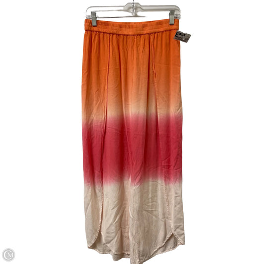 Pants Wide Leg By Young Fabulous & Broke In Orange, Size: S