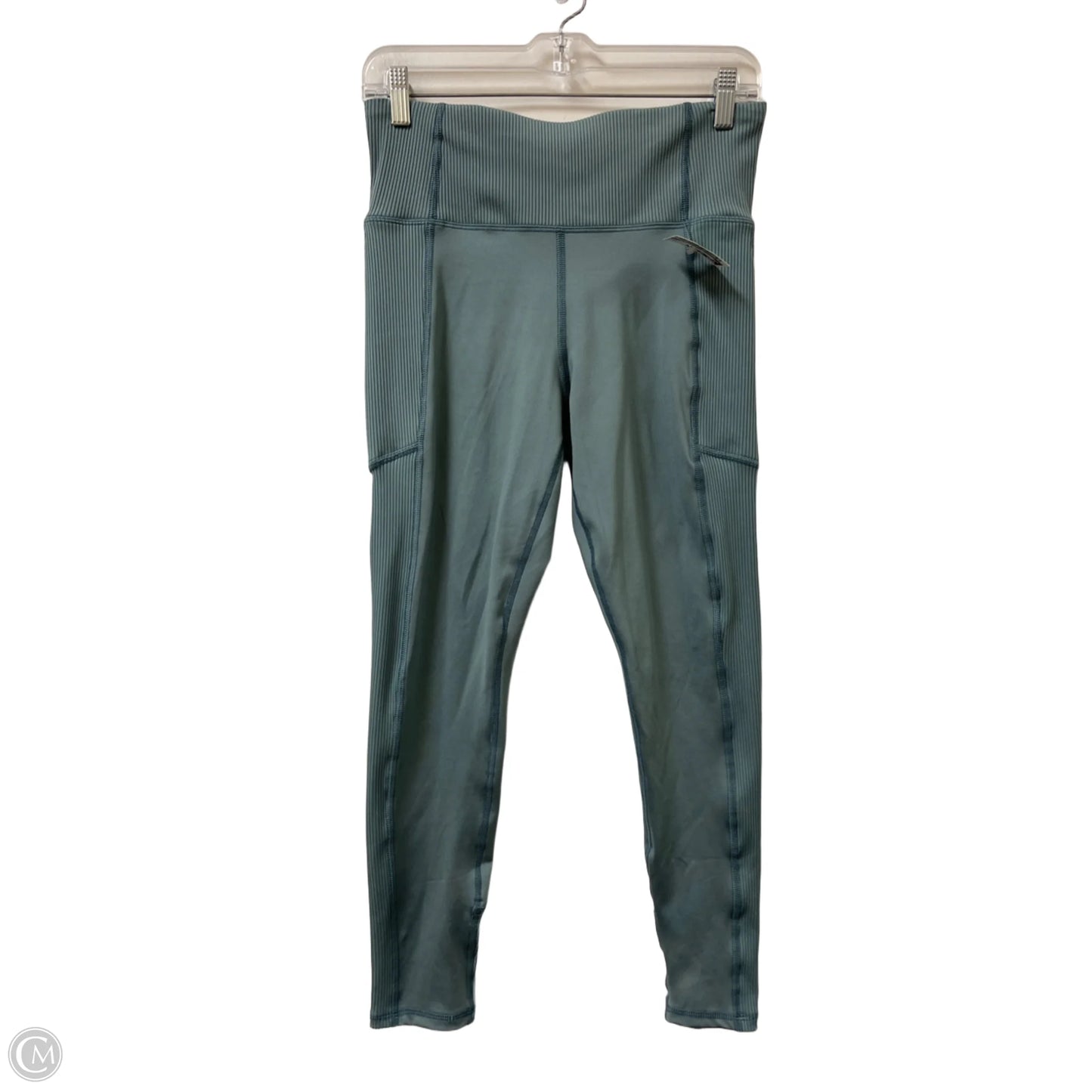 Athletic Leggings By Clothes Mentor In Teal, Size: L
