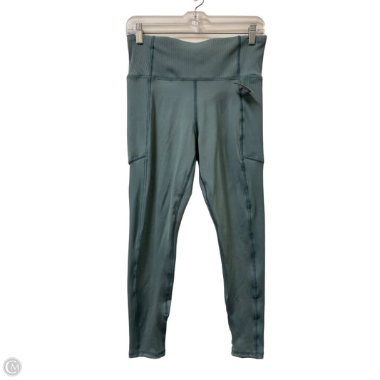Athletic Leggings By Clothes Mentor In Teal, Size: L