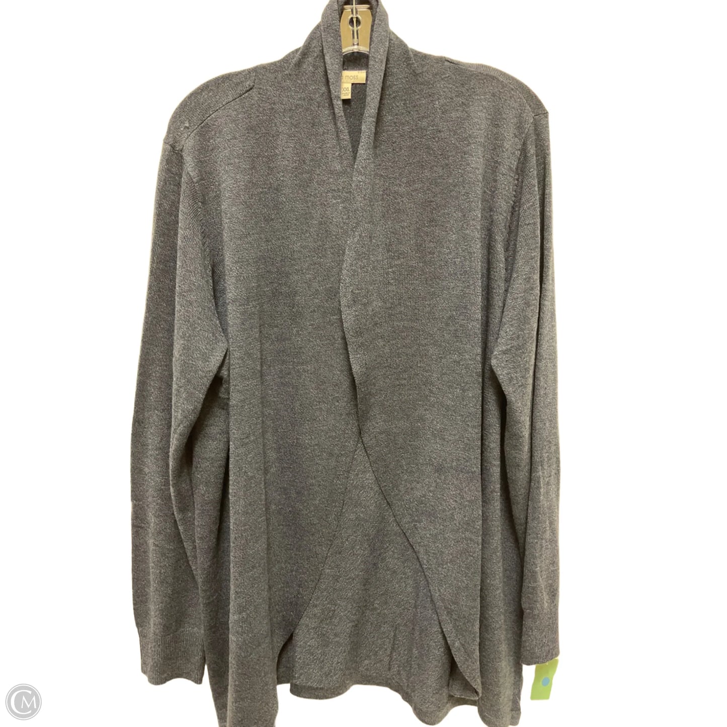 Sweater Cardigan By Ella Moss In Navy, Size: 1x