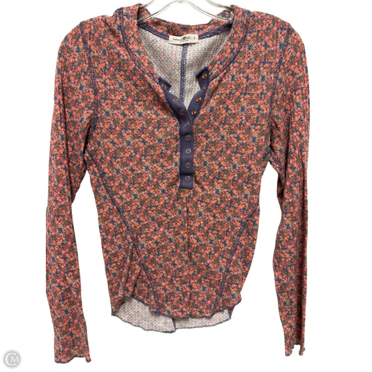 Top Long Sleeve By Natural Life In Pink, Size: S