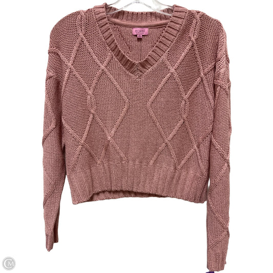 Sweater By Miami In Pink, Size: Xs