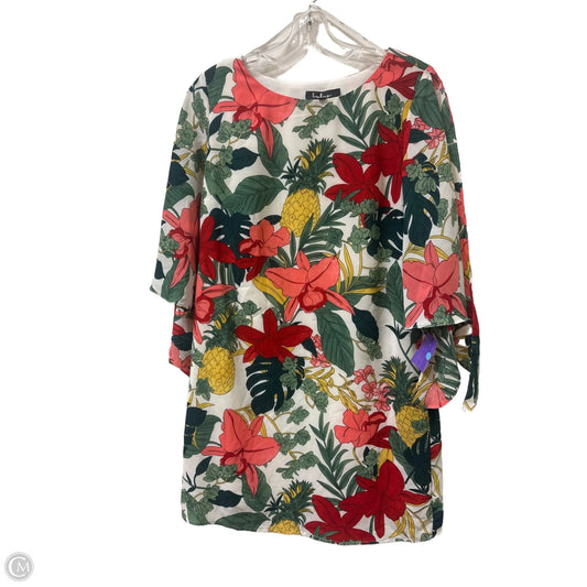 Dress Casual Short By Lulus In Floral Print, Size: M