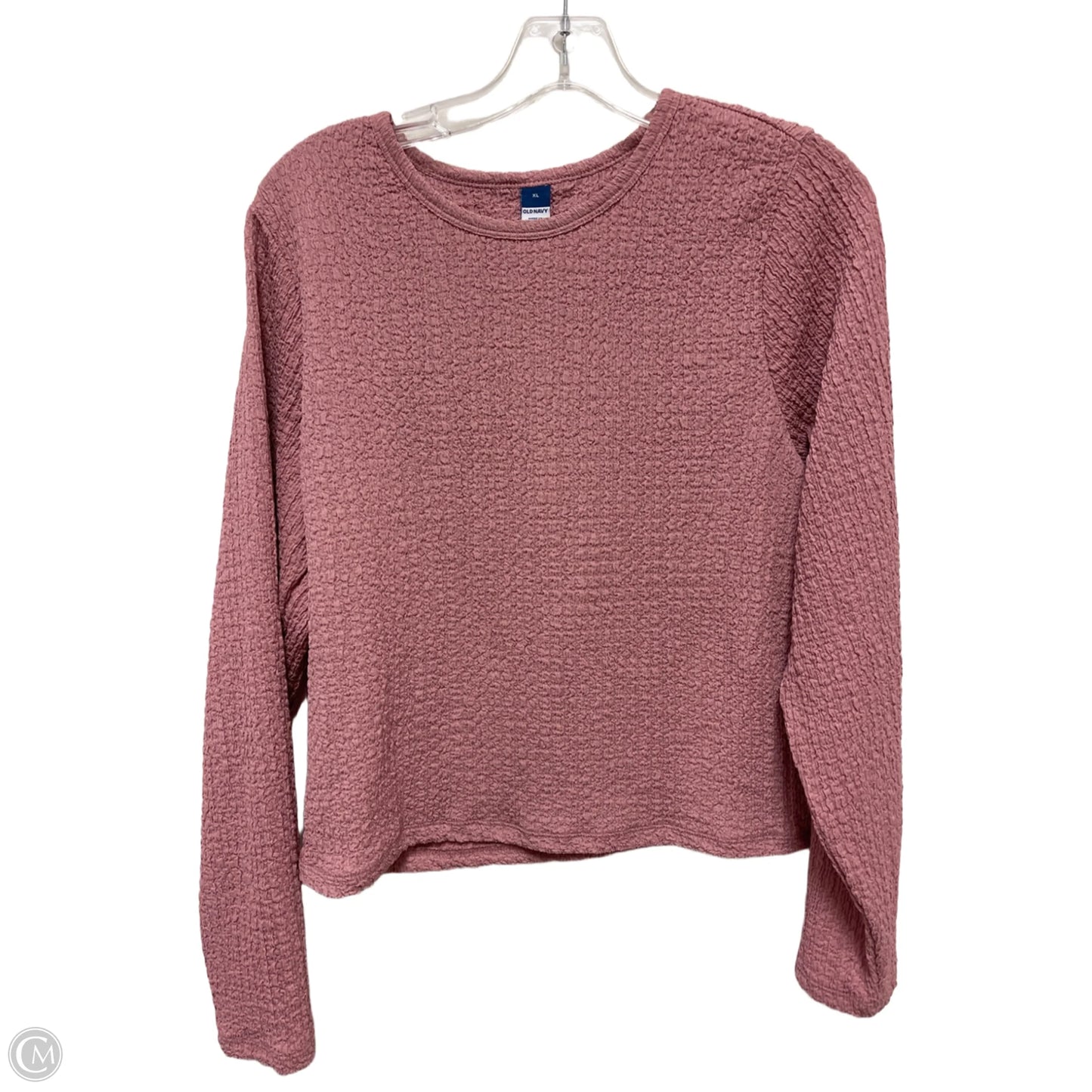 Top Long Sleeve By Old Navy In Pink, Size: Xl