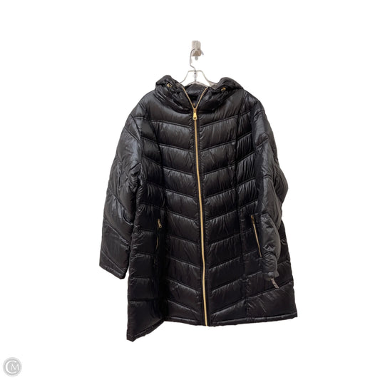 Coat Puffer & Quilted By Calvin Klein In Navy, Size: 2x