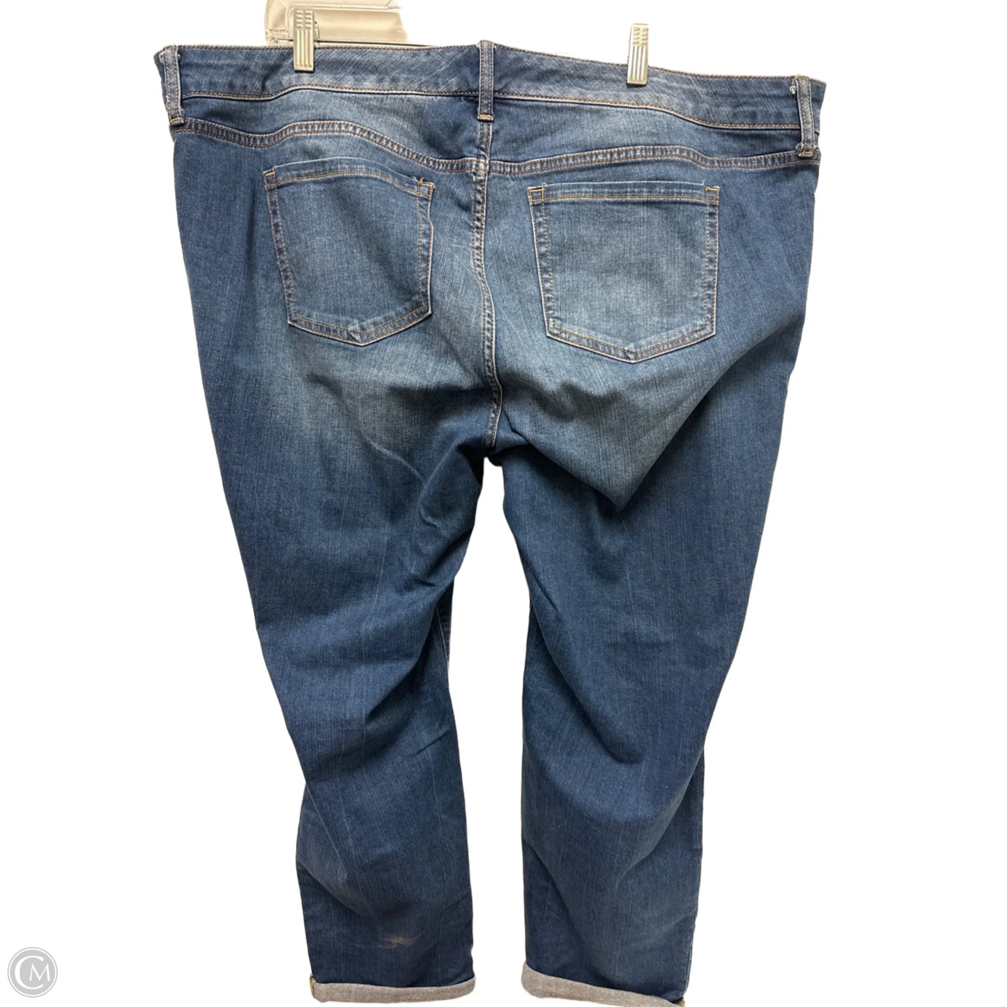 Jeans Boyfriend By Torrid In Blue Denim, Size: 22