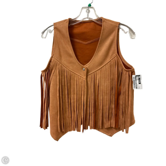 Vest Other By Clothes Mentor In Orange, Size: S