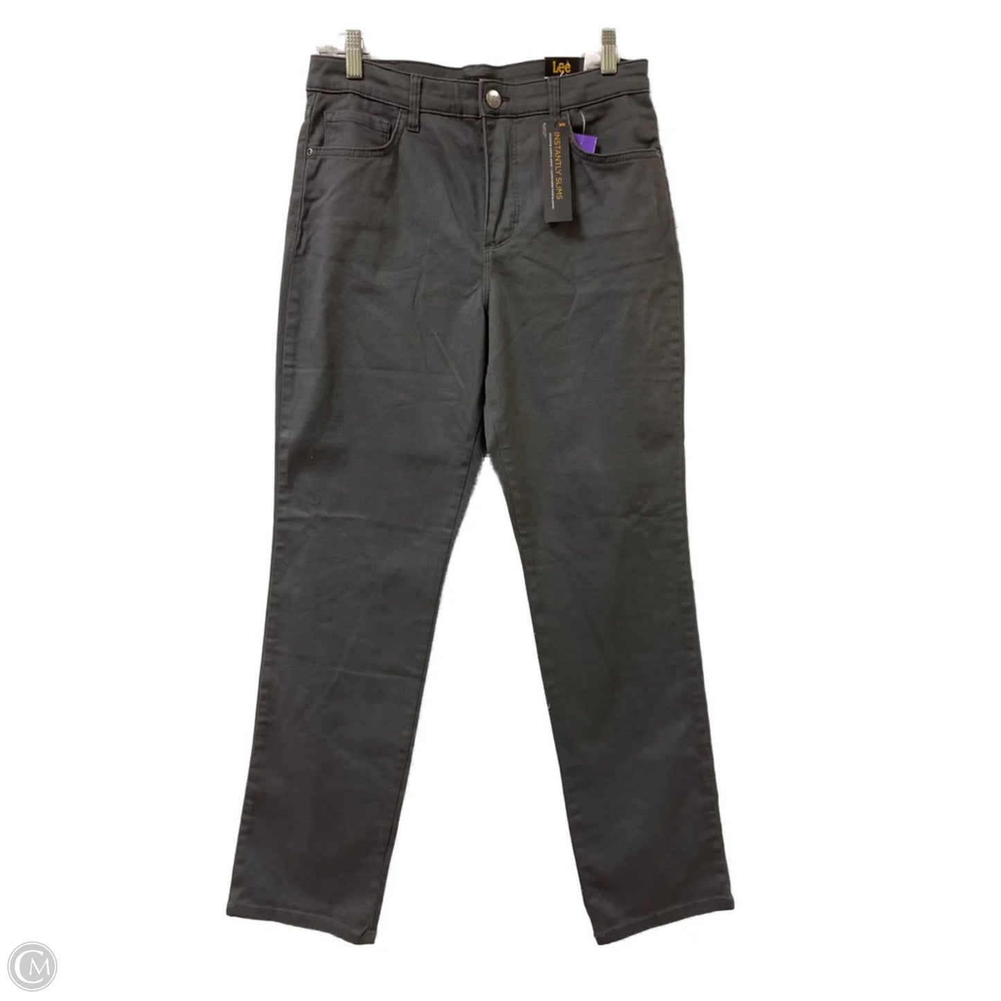 Jeans Straight By Lee In Grey, Size: 10