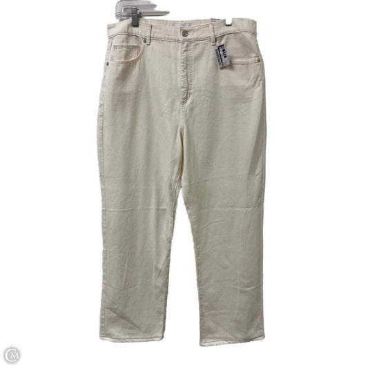 Pants Other By Loft In Cream, Size: 12
