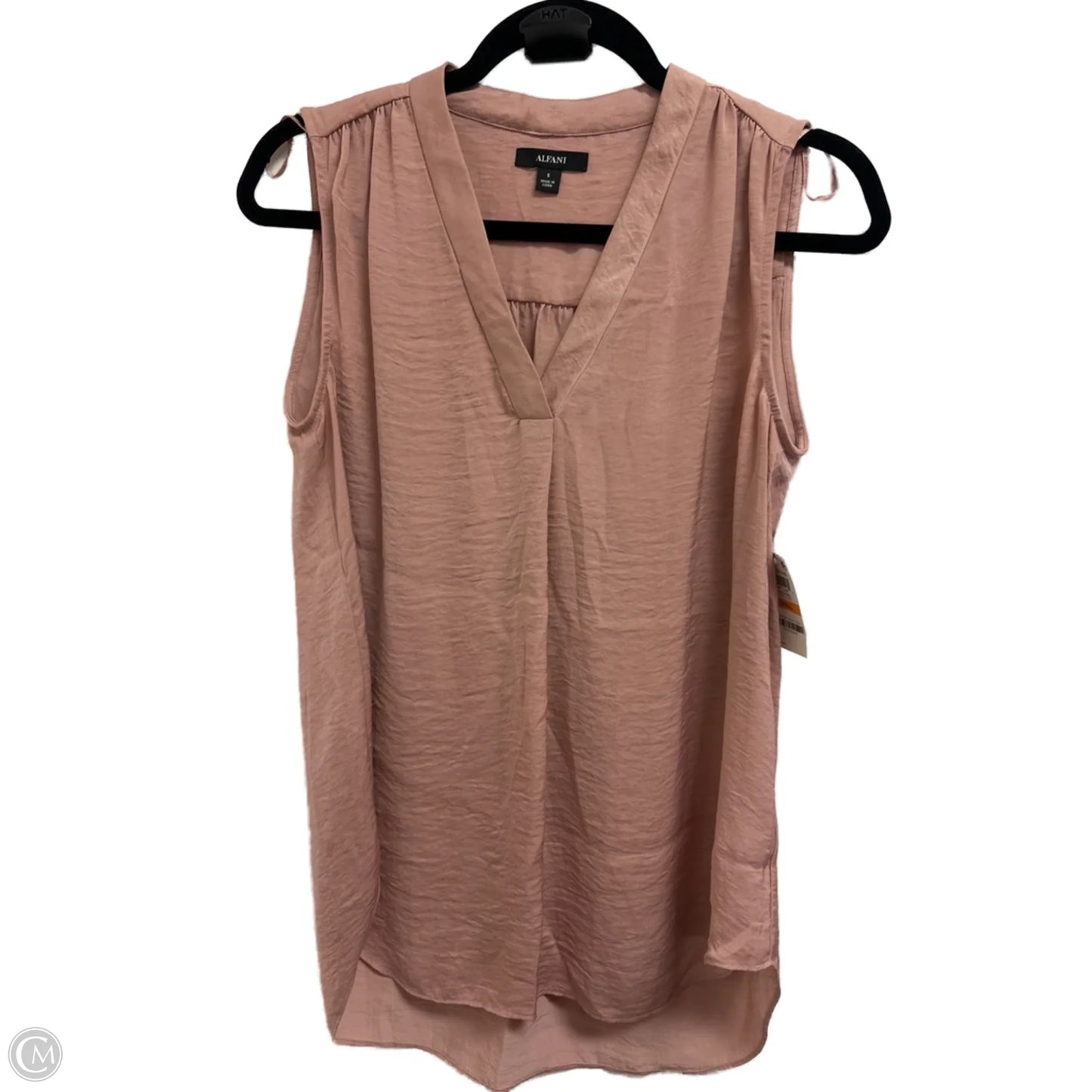 Top Sleeveless By Alfani In Mauve, Size: S