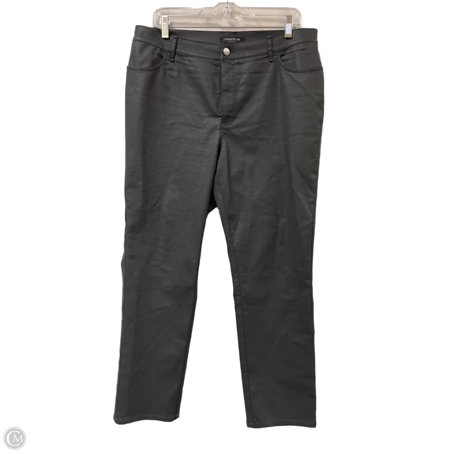 Pants Designer By Lafayette 148 In Grey, Size: 14