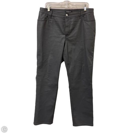 Pants Designer By Lafayette 148 In Grey, Size: 14