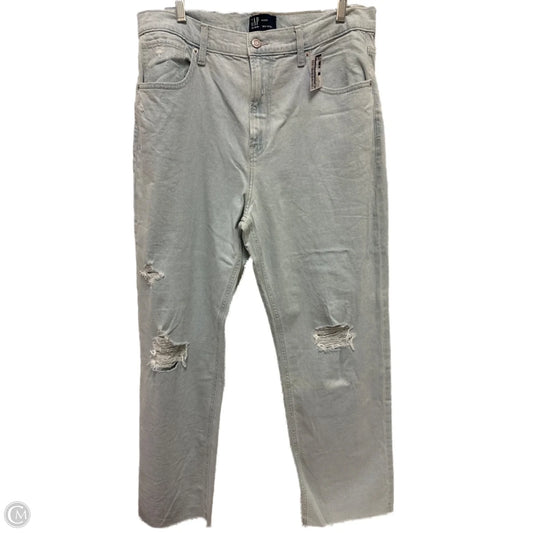 Jeans Boyfriend By Gap In Blue Denim, Size: 14