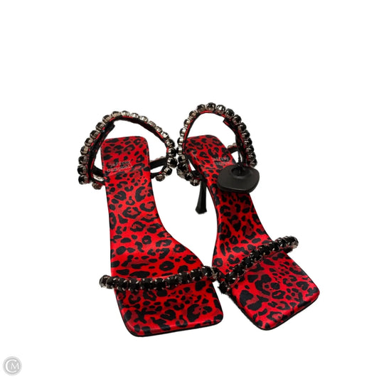 Shoes Heels Stiletto By Jeffery Campbell In Red, Size: 6