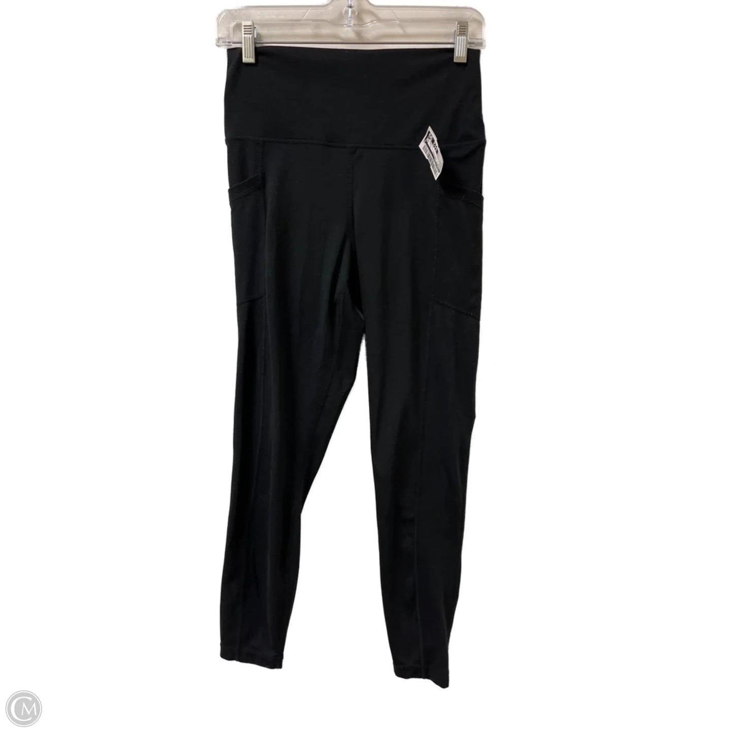 Athletic Leggings By Yogalicious In Black, Size: L