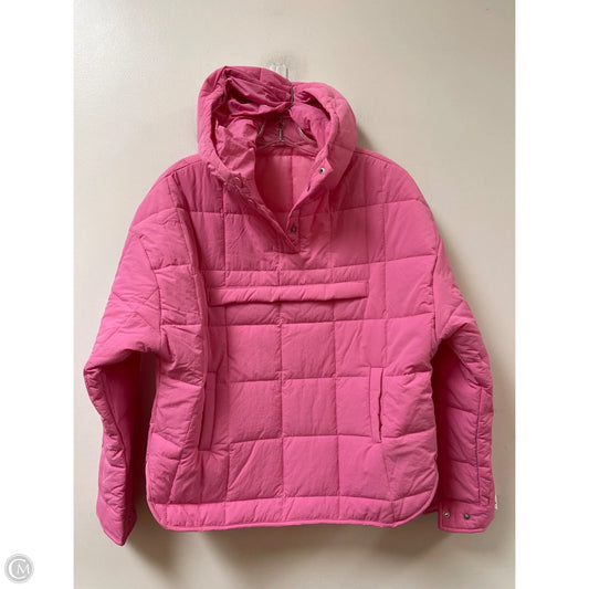Jacket Puffer & Quilted By Clothes Mentor In Pink, Size: M