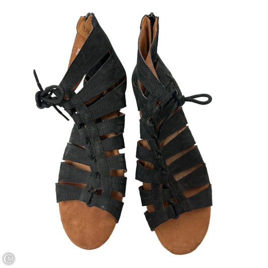 Sandals Flats By Rockport In Black, Size: 9.5