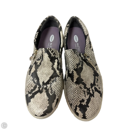 Shoes Flats By Dr Scholls In Snakeskin Print, Size: 9.5