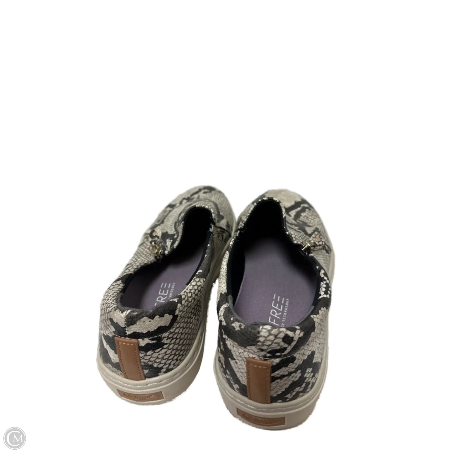 Shoes Flats By Dr Scholls In Snakeskin Print, Size: 9.5