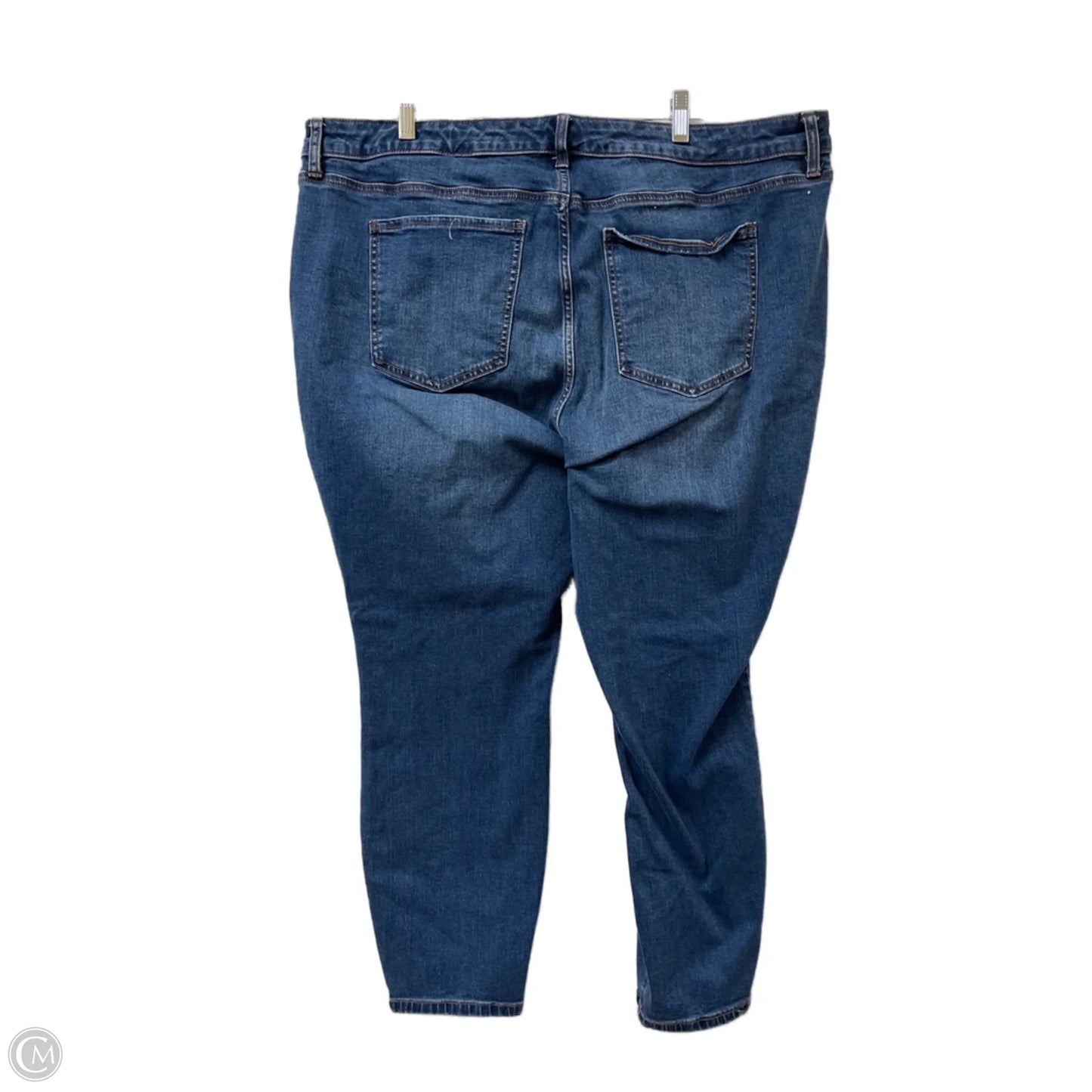 Jeans Skinny By Wonderly In Blue Denim, Size: 22