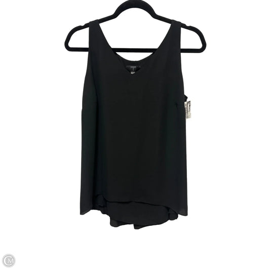 Top Sleeveless By T Tahari In Black, Size: S