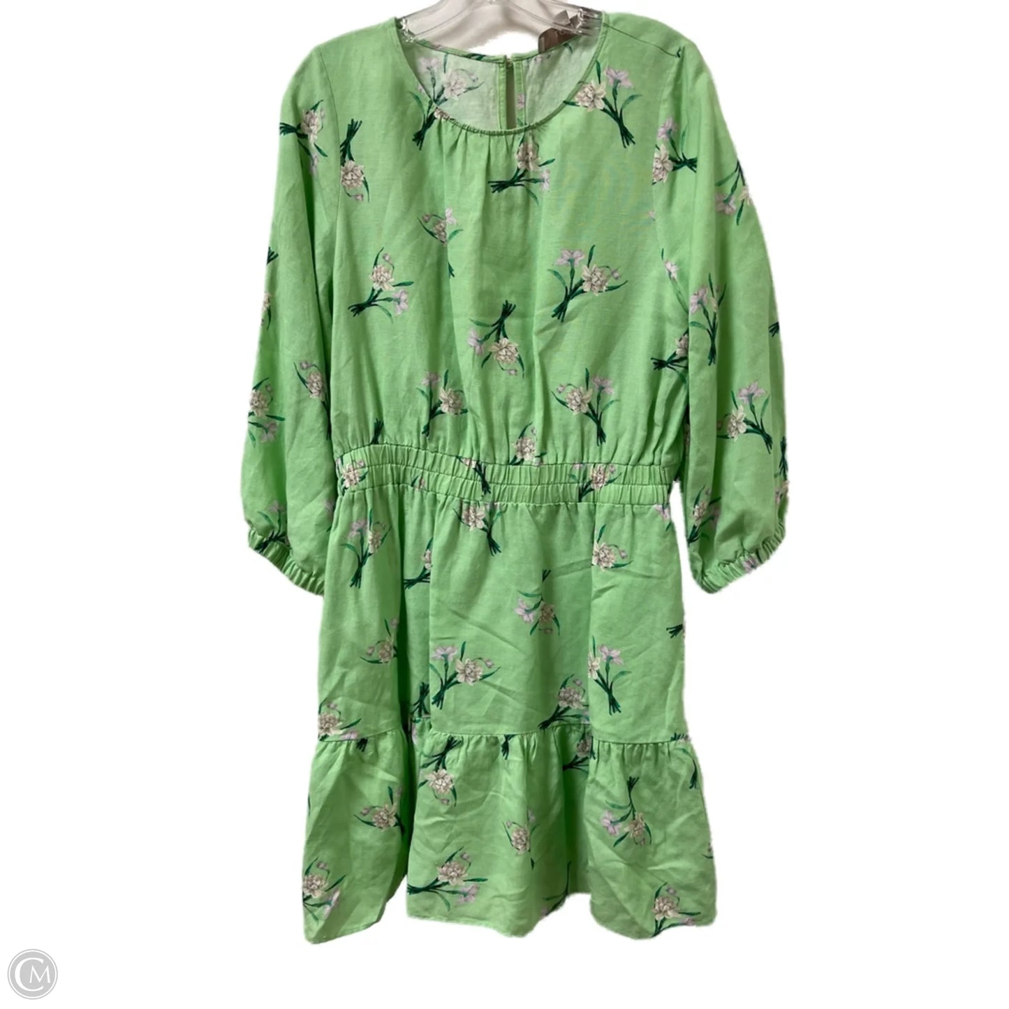 Dress Casual Short By Loft In Green, Size: M